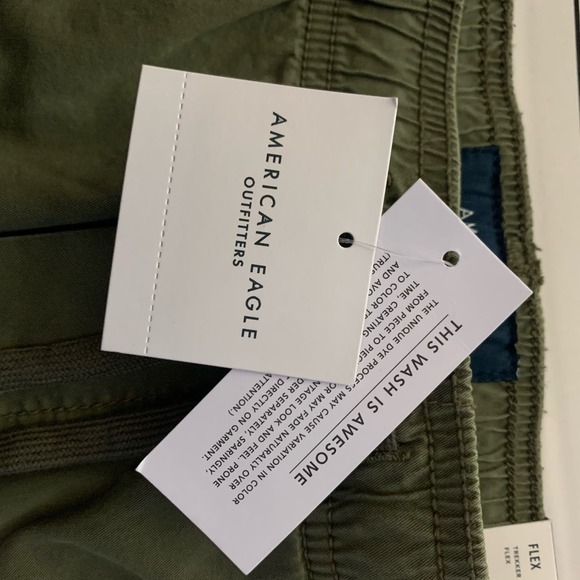 AMERICAN EAGLE‎ OUTFITTERS Green Flex Trekker Jogger Pants - NWT - Picture 13 of 16